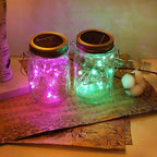 Christmas Backyard String Lights 6-Pack, 20 LED Waterproof