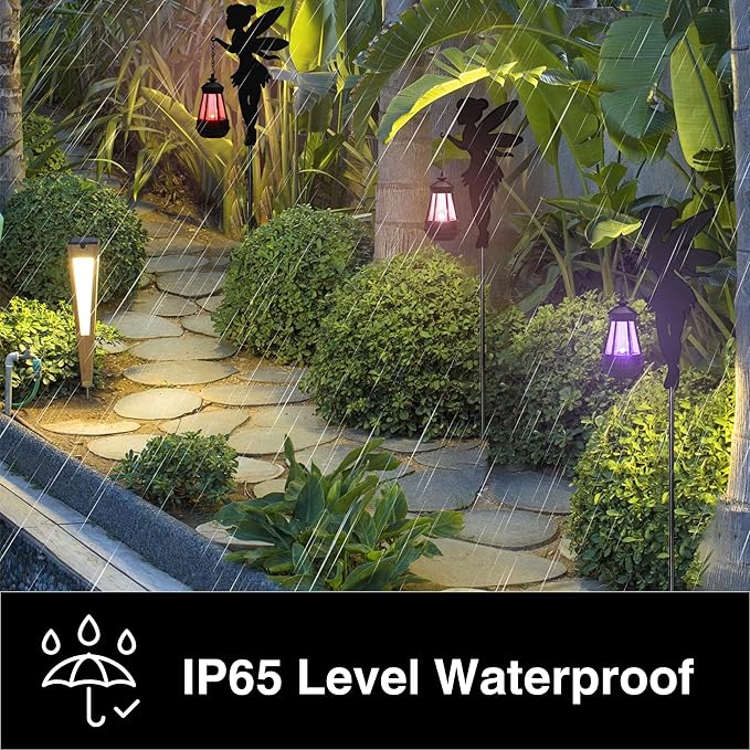 Garden Solar Lawn Figurine Light, Waterproof