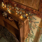 Christmas String Lights, 6ft Waterproof Twinkle Lights