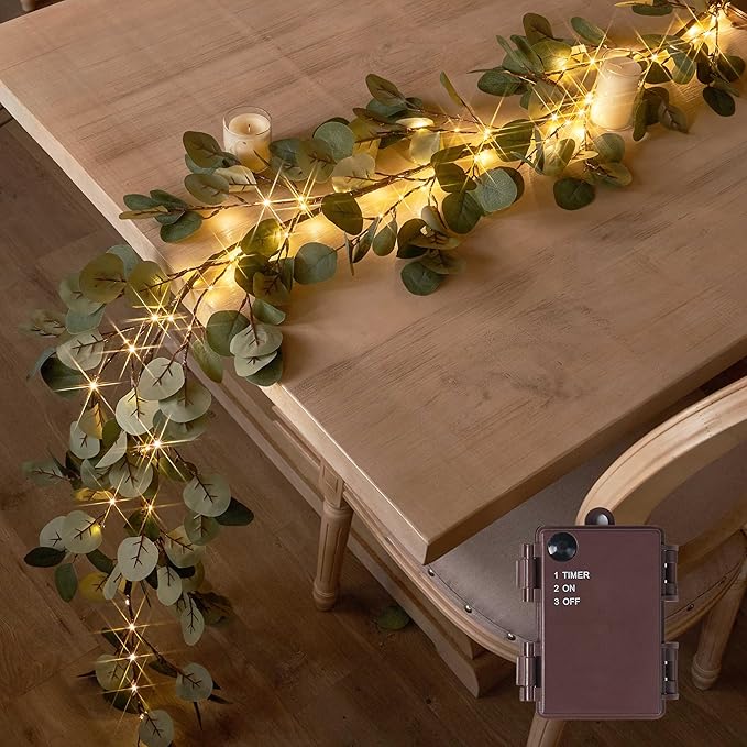 Outdoor String Lights, 6ft Waterproof LED