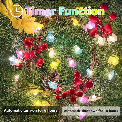 LED Patio String Lights, Waterproof Outdoor
