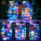12-Pack Patio String Lights, Weatherproof LED
