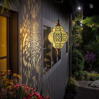 2-Pack Bronze Solar Path Lights, Outdoor Garden LED