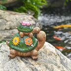 Solar Turtle Statue Light, Yard Decor