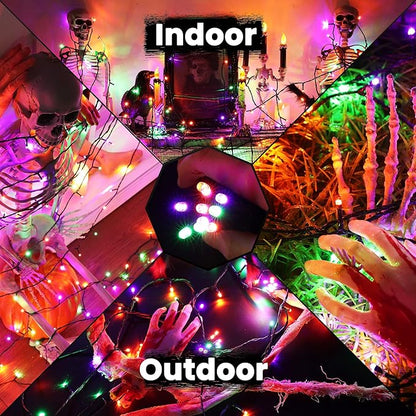 Christmas Yard String Lights, 72ft 200 LED Waterproof