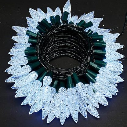 Christmas String Lights, 33ft 100 LED Waterproof Twinkle Lights
