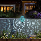 Black Solar Path Lights, Outdoor Garden LED