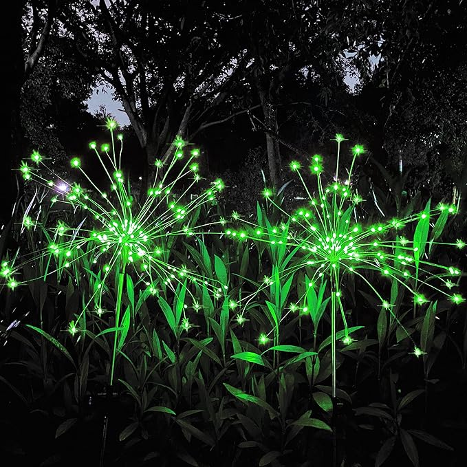 2-Pack Solar Landscape Lights for Garden