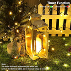 Christmas Fairy Lights 2-Pack, 33ft 100 LED Battery Twinkle Lights