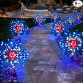 Firework Solar Lawn Figurine Light, Waterproof