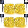 4-Pack Christmas String Lights, 160ft 480 LED Timer