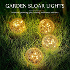 Warm White Solar Pathway Lights 4-Pack, Walkway LED