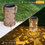 Solar Hummingbird Lanterns, Yard Hanging LED Decor