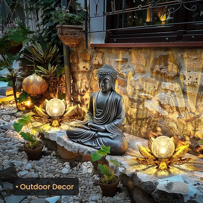 Solar Yard Path Lights, Waterproof