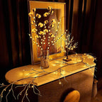 6ft Christmas LED String Lights, Waterproof Timer Lights