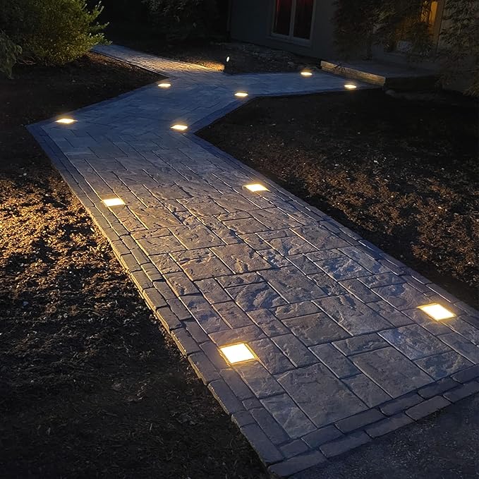 Solar Yard Path Lights, IP67 Waterproof