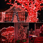 Christmas Yard String Lights, 20ft 6 LED Waterproof