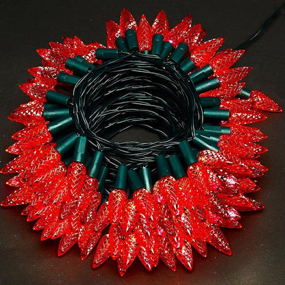 Christmas String Lights, 33ft 100 LED Waterproof Twinkle Lights