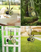 Solar Bee Garden Statue Light, Outdoor Decor