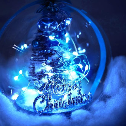 15-Pack 20 LED Christmas Twinkle Lights, 6ft Waterproof for Porch