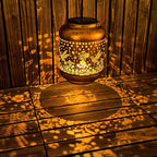 Elegant Hummingbird Solar Lanterns for Patio, Waterproof LED