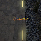 Warm White Solar Path Lights, Outdoor Yard LED