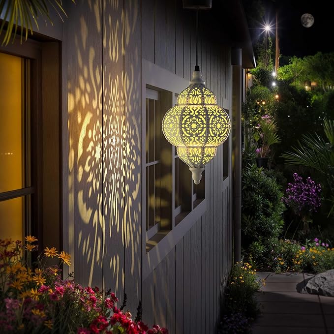 Solar Pathway Lights, Waterproof LED Garden Lights