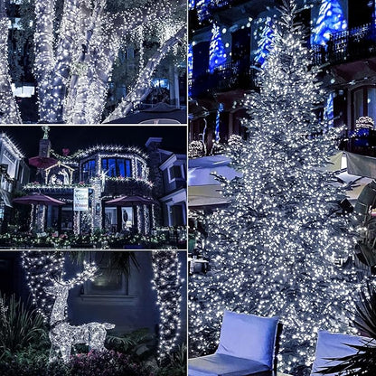 Christmas Fairy Lights, 33ft 100 LED Battery Twinkle Lights