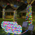 Solar Rope Lights, 66ft 200 LED Waterproof Garden Lights
