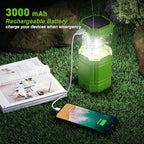 Rechargeable LED Camping Lantern, Portable