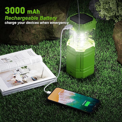 Rechargeable LED Camping Lantern, Portable