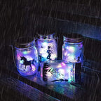 8-Pack Outdoor String Lights, Waterproof LED