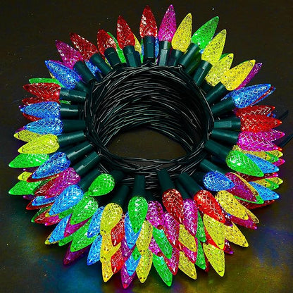 Christmas String Lights, 34ft 100 LED Waterproof Twinkle Lights