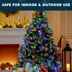 Multicolor Christmas Lights, 66.3ft LED Twinkle