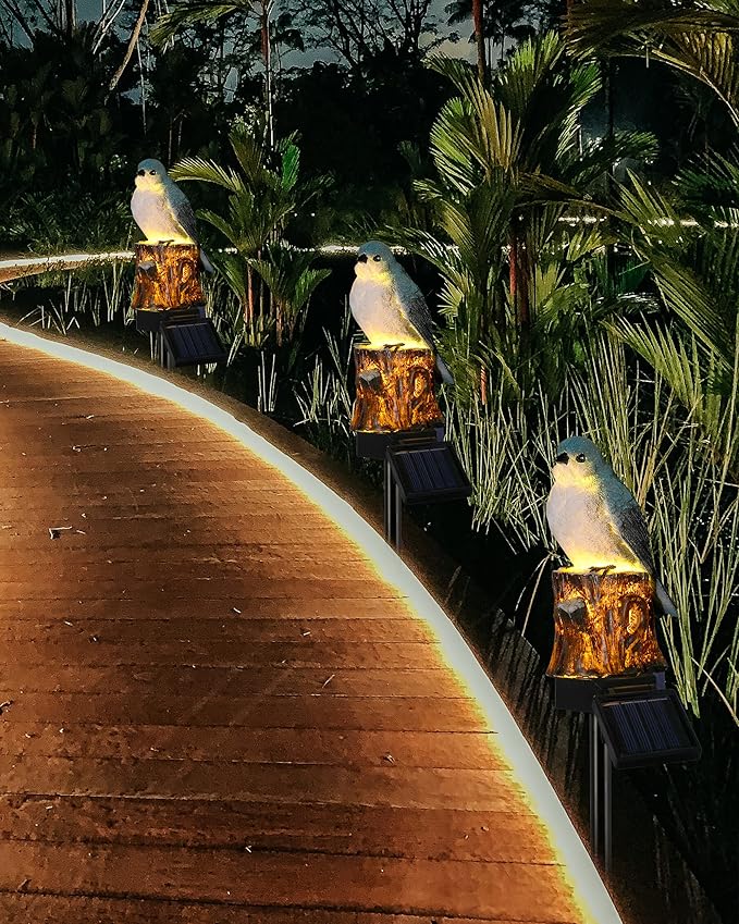 Solar Path Lights, Outdoor Driveway LED