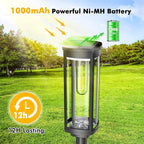 Solar Pathway Lights 4-Pack, Driveway LED