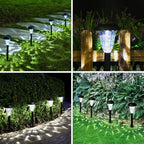 Cool White Solar Pathway Lights 16-Pack, Driveway LED