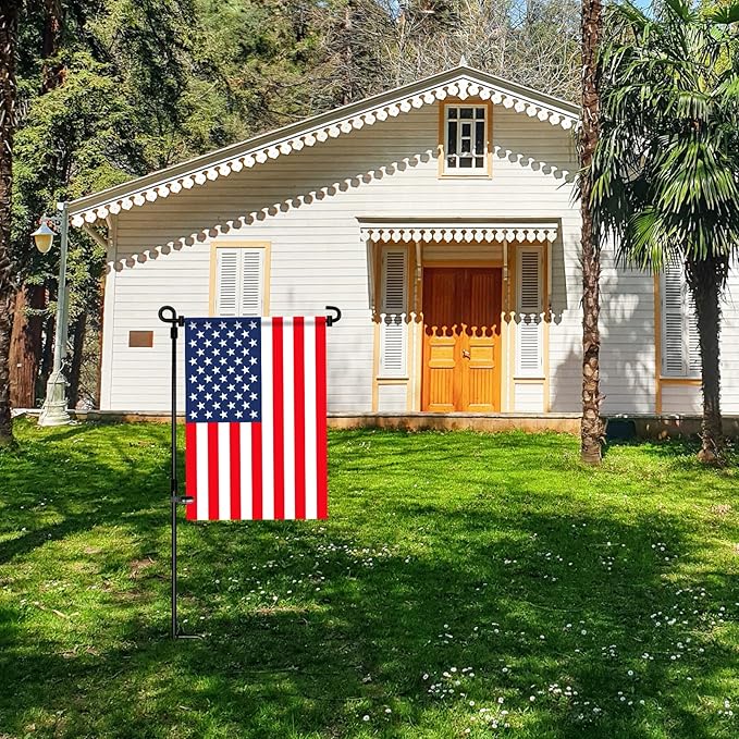 Solar-Powered Flagpole Light, Bright LED