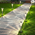 12-Pack Solar Path Lights, Outdoor Yard LED