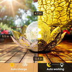 Solar Yard Path Lights, Waterproof