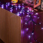 6ft Halloween LED String Lights, Waterproof Timer Lights
