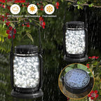 Garden Solar Lantern Set 4-Pack, Decorative Porch Lighting