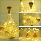 Christmas Fairy Lights 8-Pack, 20 LED Battery Twinkle Lights