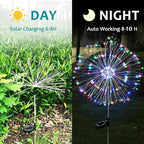 Solar Driveway Path Lights 2-Pack, Waterproof