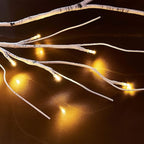 Christmas Porch String Lights, 6ft 48 LED Waterproof