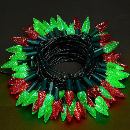 20ft Christmas LED String Lights, Waterproof Timer Lights