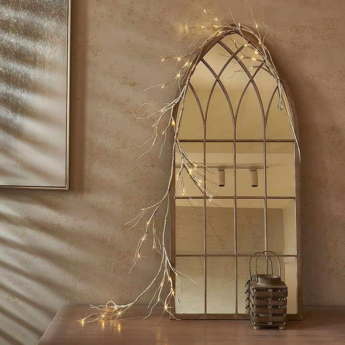 Christmas Porch String Lights, 6ft 48 LED Waterproof