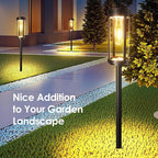 Solar Pathway Lights 6-Pack, Yard LED