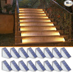 Modern Solar Patio Lights 16-Pack, LED