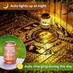 Backyard Solar Outdoor Lanterns, Classic Waterproof LED